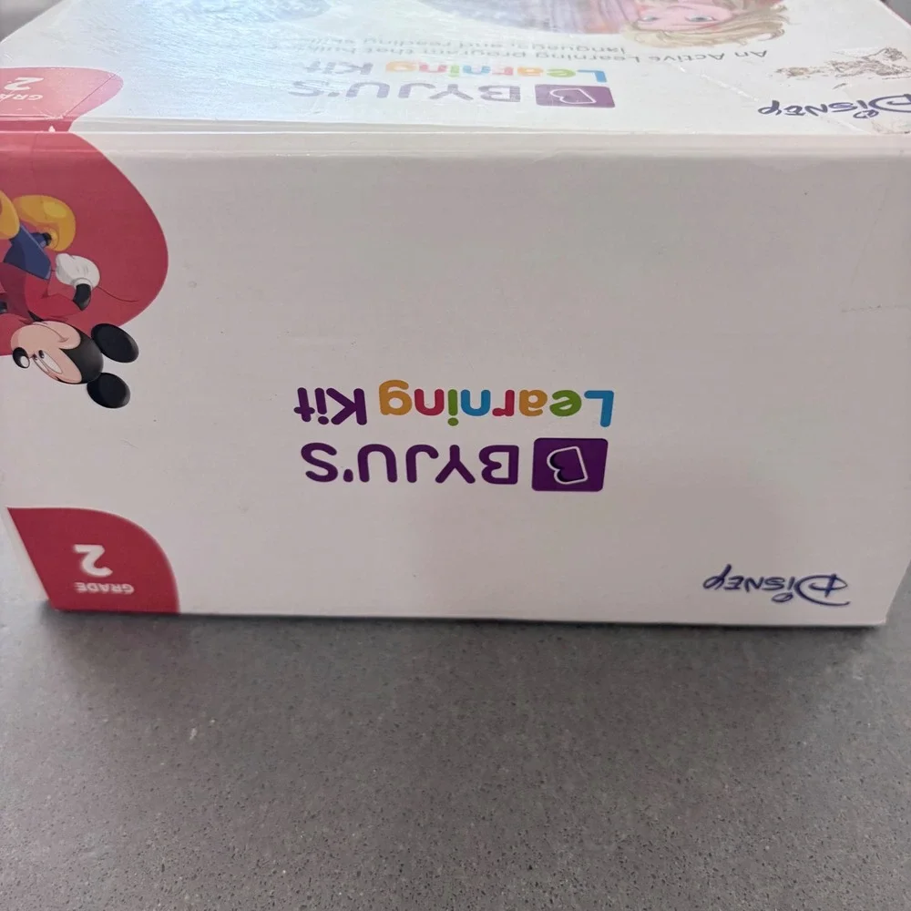 Disney BYJU'S Learning Kit Grade 2 Osmo Magic Workbooks Math Reading iPad Base